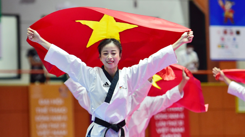 Vận động viên Taekwondo Châu Tuyết Vân