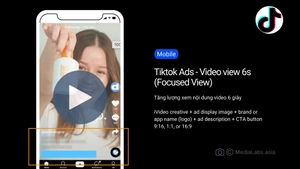 Tiktok Ads - Video view 6s (Focused View)