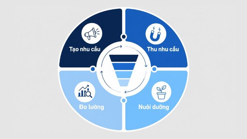 Phân bổ ngân sách marketing theo 4 nhóm hạng mục