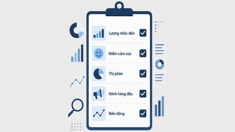Một số chỉ số media monitoring cơ bản cho doanh nghiệp
