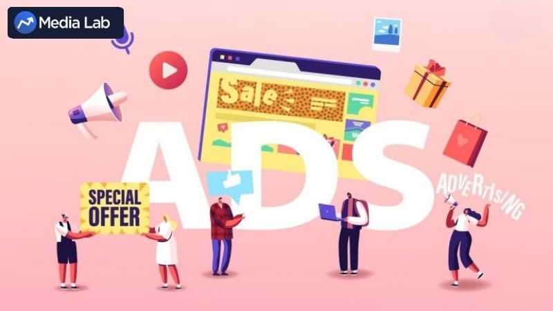 Quảng cáo/Advertising với mục địch chính là thu hút khách hàng tiềm năng và thúc đẩy họ mua sản phẩm