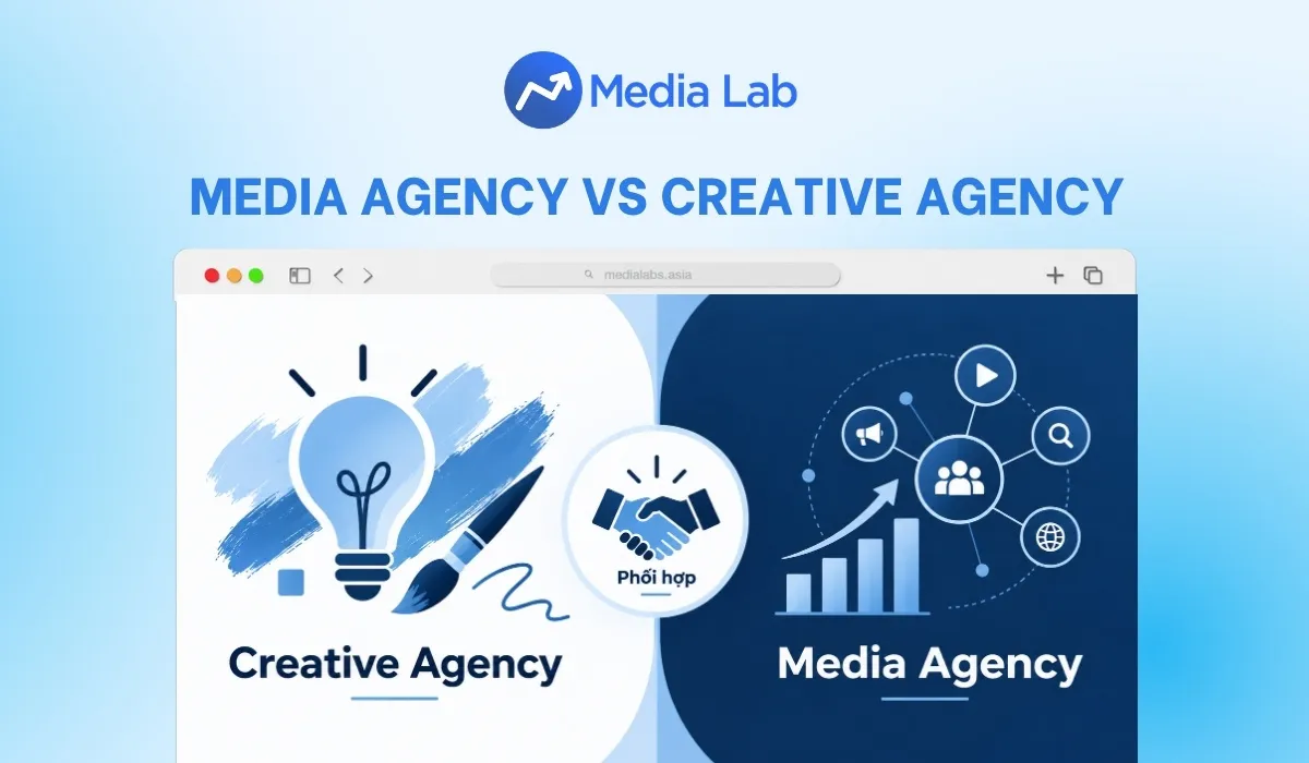 Media agency vs creative agency: Sự khác biệt chi tiết