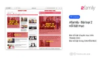 Afamily - Bài PR Online