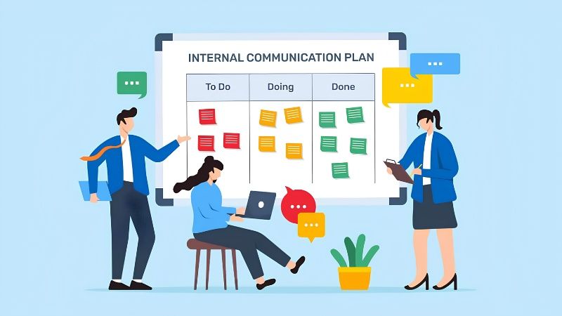 Communication plan l&agrave; t&agrave;i liệu điều phối gi&uacute;p đội ngũ triển khai truyền th&ocirc;ng theo định hướng chung