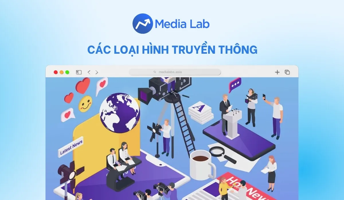 Các loại hình truyền thông: Phân loại chuẩn và ứng dụng 2026
