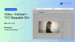 Video - Instream - TVC Skippable 30s 