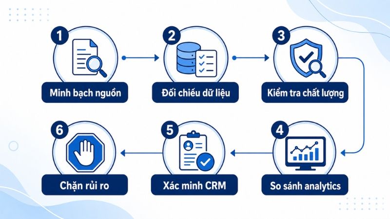Checklist giảm rủi ro Ad Fraud khi booking media