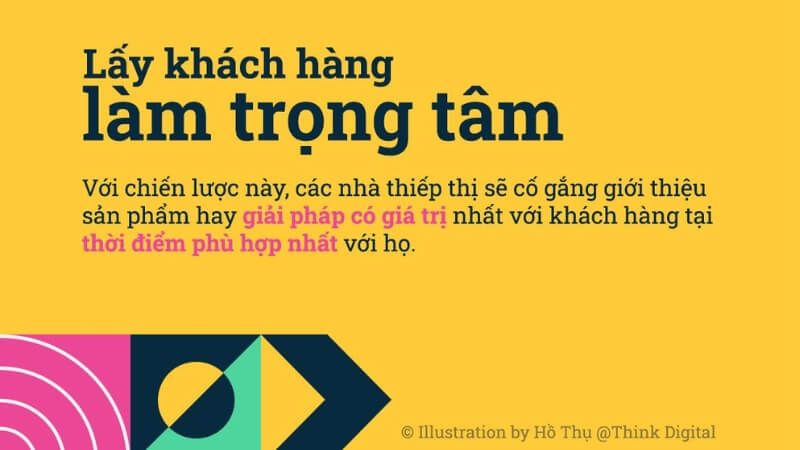 Lấy khách hàng làm trọng tâm