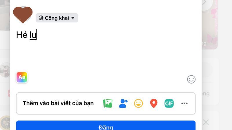 Cách đăng và cập nhật trạng thái bài tin (status) trên Facebook