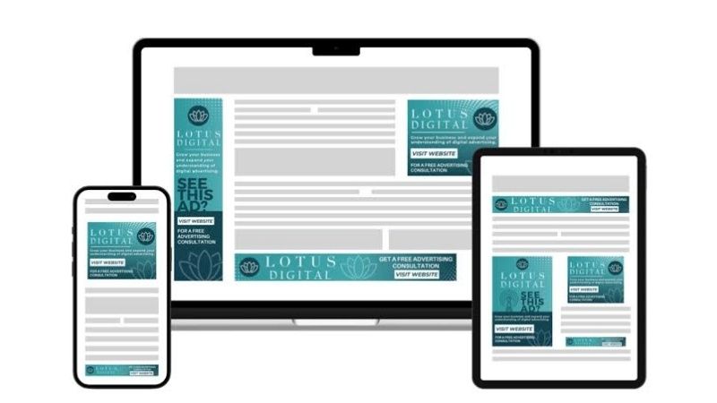 Quảng c&aacute;o tr&ecirc;n mobile web xuất hiện tr&ecirc;n c&aacute;c website đ&atilde; tối ưu cho điện thoại