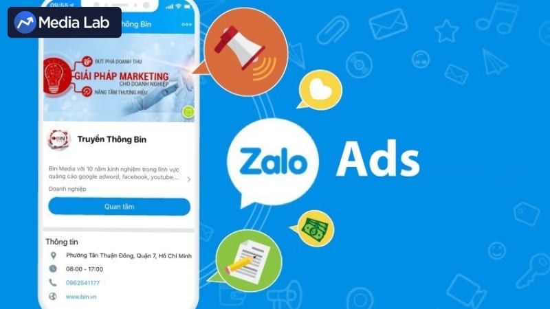 Zalo Ads là một công cụ quảng cáo trên mạng xã hội Zalo