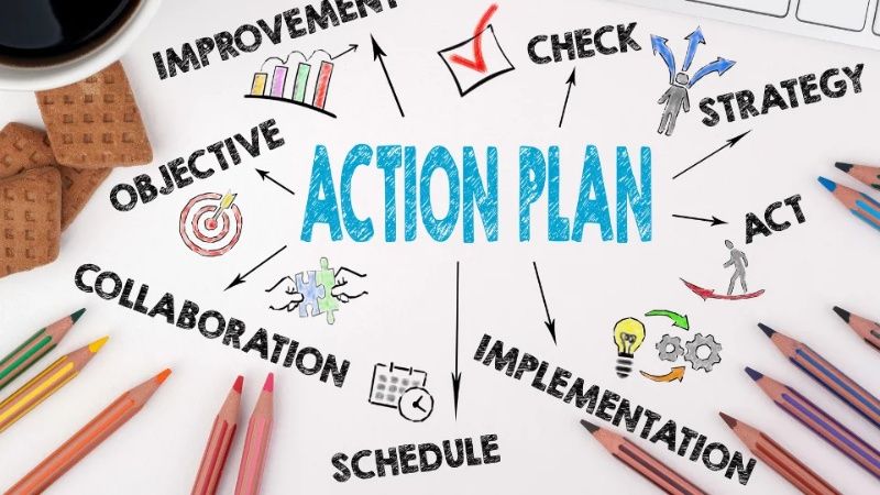 Action plan l&agrave; một kế hoạch h&agrave;nh động chi tiết để chuyển một mục ti&ecirc;u th&agrave;nh c&aacute;c đầu việc cụ thể