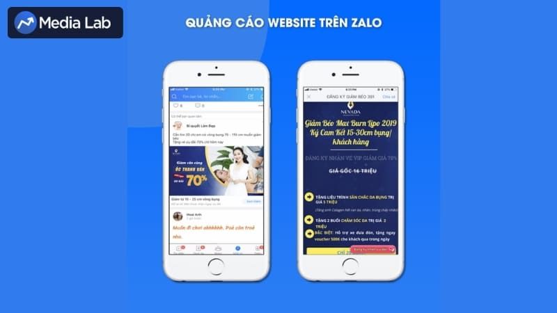 Quảng cáo trên Zalo giúp tiếp cận được đa dạng đối tượng khách hàng