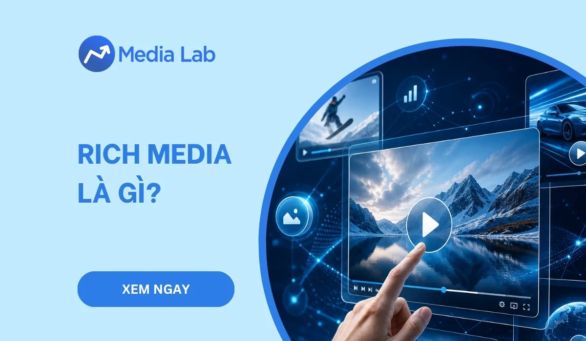 Rich Media là gì? Cách hiểu đúng về quảng cáo đa phương tiện