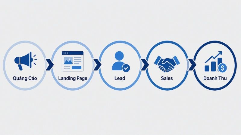 Media buying không chỉ là chạy ads mà gắn với toàn bộ funnel chuyển đổi