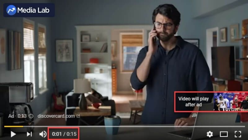 Unskippable In-stream Ads không thể bỏ qua
