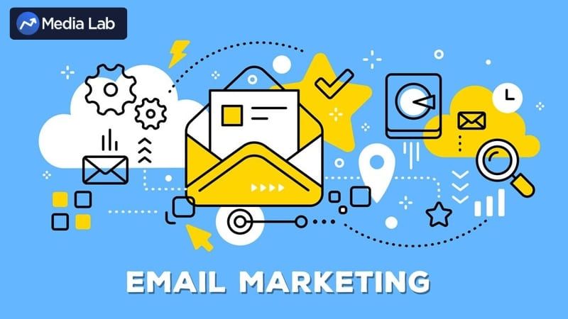 Email marketing là một trong những hình thức của E-Marketing