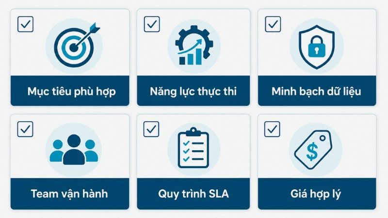 Ti&ecirc;u ch&iacute; lựa chọn agency marketing cho doanh nghiệp