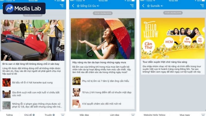 Hãy gửi Broadcast để thông báo về sản phẩm hoặc thông tin bài đăng mới nhất 