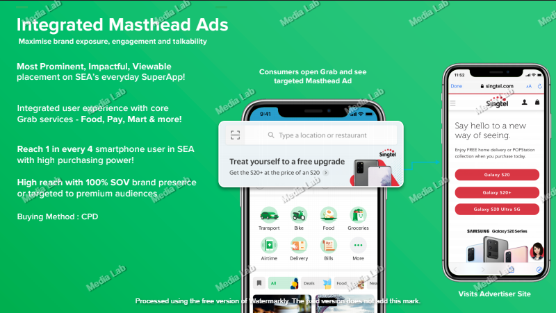 Masthead Ads