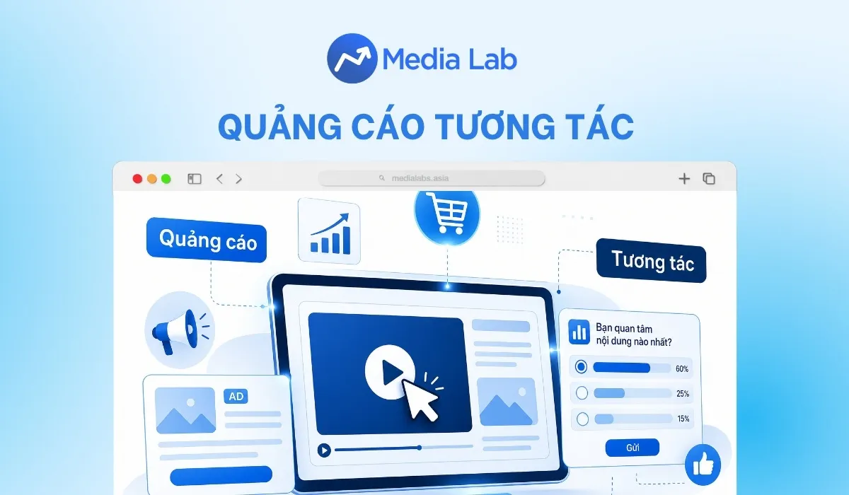 Quảng cáo tương tác là gì? 7 hình thức tối ưu tăng chuyển đổi