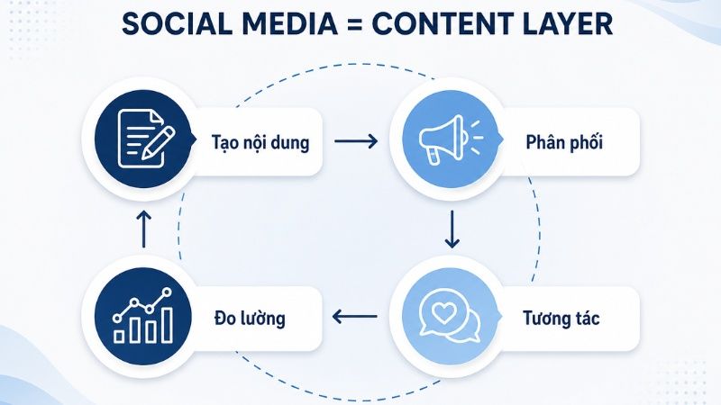 Social Media v&agrave; vai tr&ograve; ph&acirc;n phối nội dung