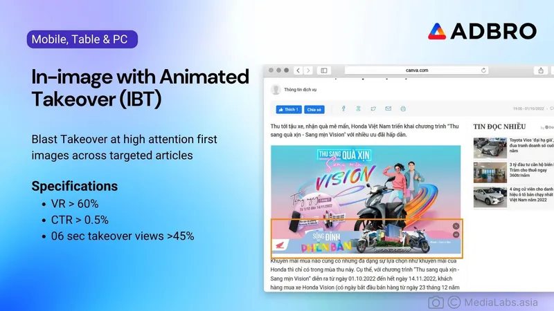 ADBRO (Display Ads) - Giải pháp quảng cáo hiệu quả, tối ưu