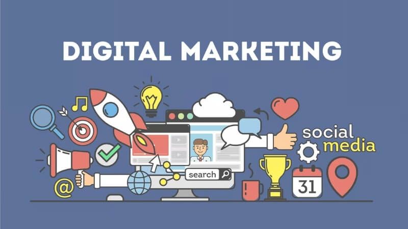 Digital Marketing là hoạt động tiếp thị trực tuyến, sử dụng các kênh kỹ thuật số để tiếp cận khách hàng