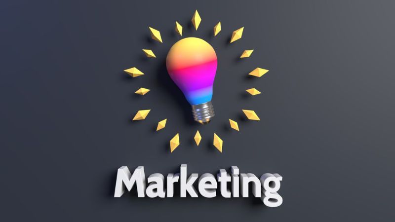 Marketing bao gồm nhiều hoạt động như nghiên cứu thị trường, phát triển sản phẩm, định giá, phân phối...