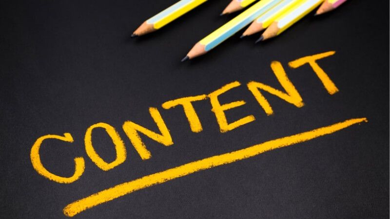 Content là yếu tố quan trọng trong việc bán hàng 