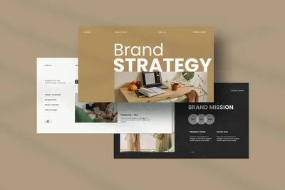 [Free] Simple Brand Strategy Presentation Template