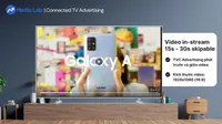 Connected TV Ad  - Video in-stream Pre/Mid-roll - Video 15s  -  Skippable 