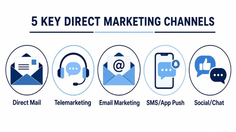 C&aacute;c h&igrave;nh thức Direct Marketing phổ biến hiện nay