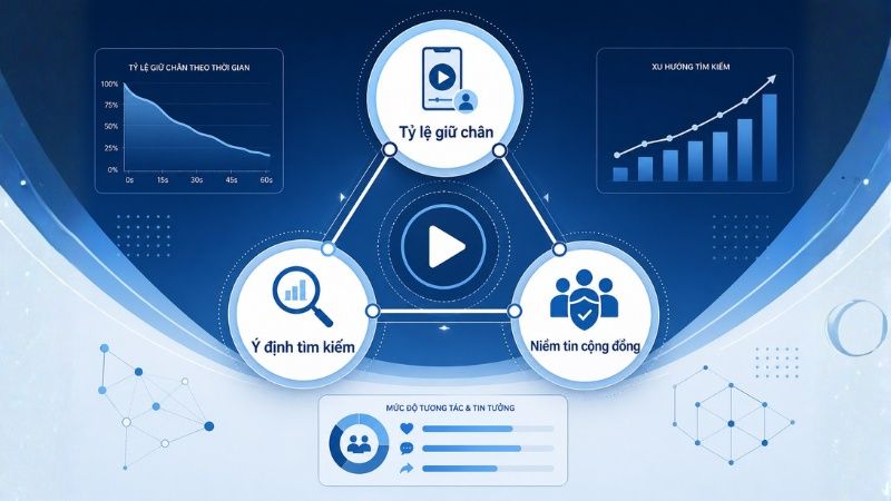 Xu hướng short form video v&agrave; chỉ số giữ ch&acirc;n người xem