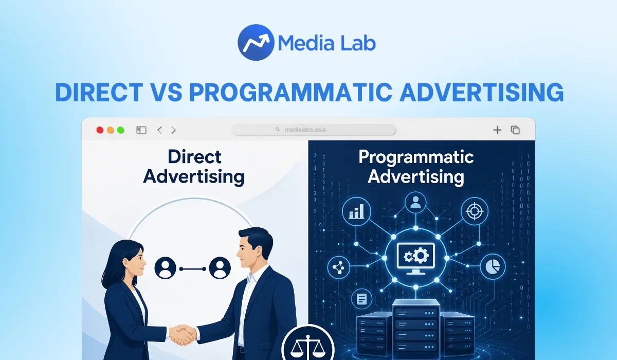 Direct vs Programmatic Advertising: Nên chọn hình thức nào?