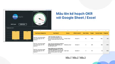 [Free] OKRs Templates - Tải miễn phí OKRs Excel Templates