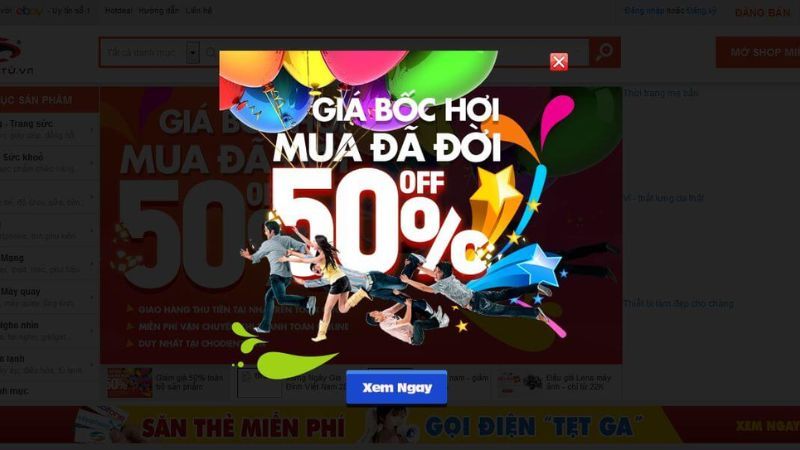 Nội dung pop-up phải rõ ràng