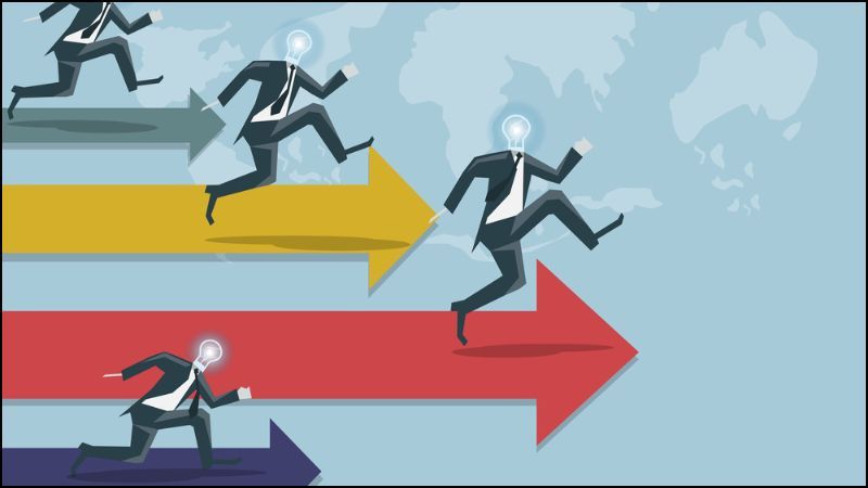 Do lượng lớn doanh nghiệp sử dụng quảng cáo hiển thị, tỷ lệ cạnh tranh cho vị trí hiển thị cao cũng tăng cao